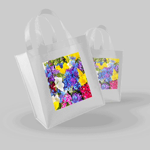 White Fabric Bag A3 - Digital
