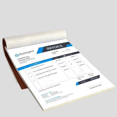 A4 Invoice Books (1+2 ) 4Color - Offset