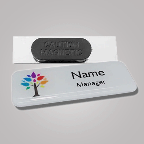 Magnetic Epoxy Badge