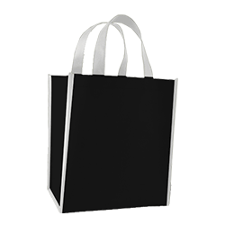 Non Woven Bag A3 White/Black