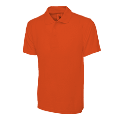 Polo Shirt Orange Large