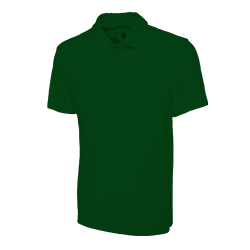 Polo Shirt Dark Green Large