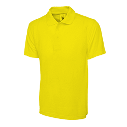Polo Shirt Yellow Large
