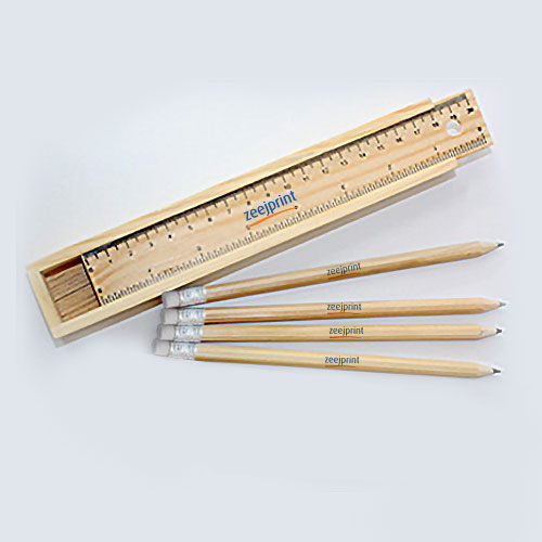 Pencil with Wooden Box