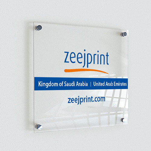 Acrylic Display 120 x 80 x 0.5 cm