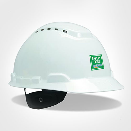 3M Helmet White color