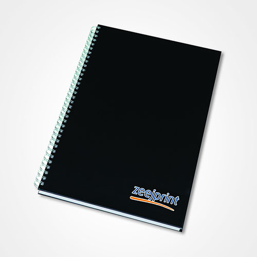 Notebook with Hard Cover - Digital