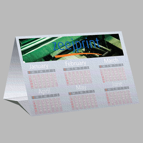 Tent Calendars Premium Material - Digital