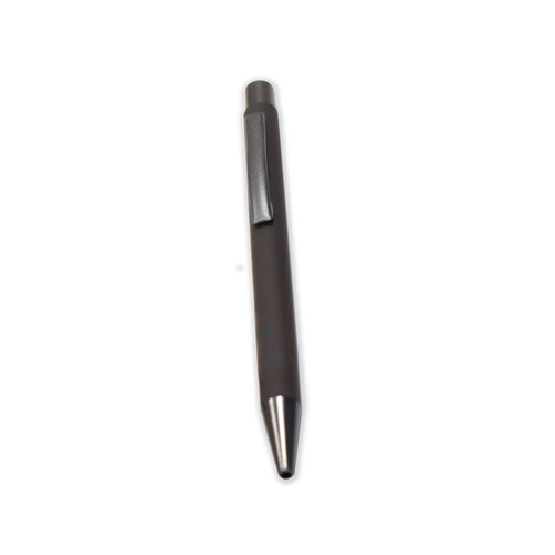 Soft Touch Metal Ball Pen Grey