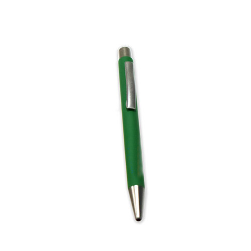 Soft Touch Metal Ball Pen Dark Green