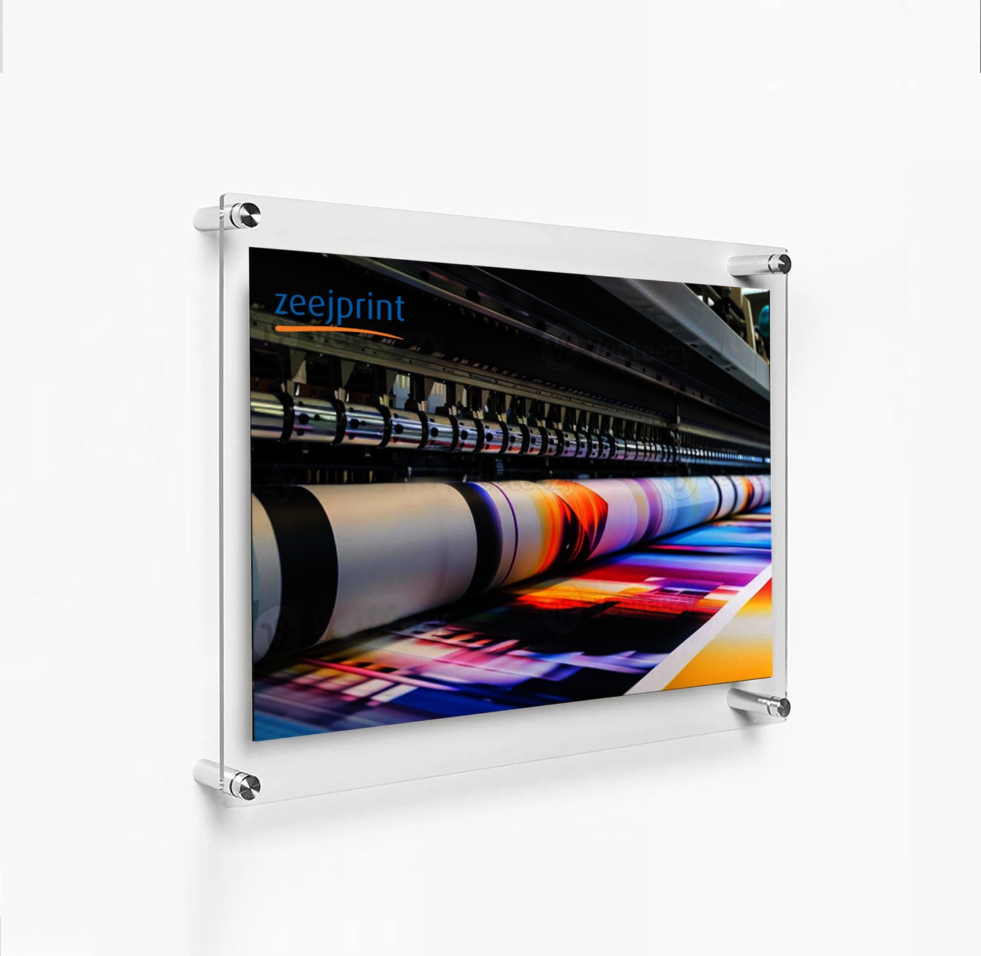 Sandwich Clear Acrylic Display--
