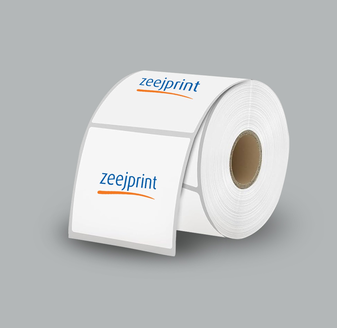 Square Sticker Semi Glossy Paper 1000 Labels/Roll