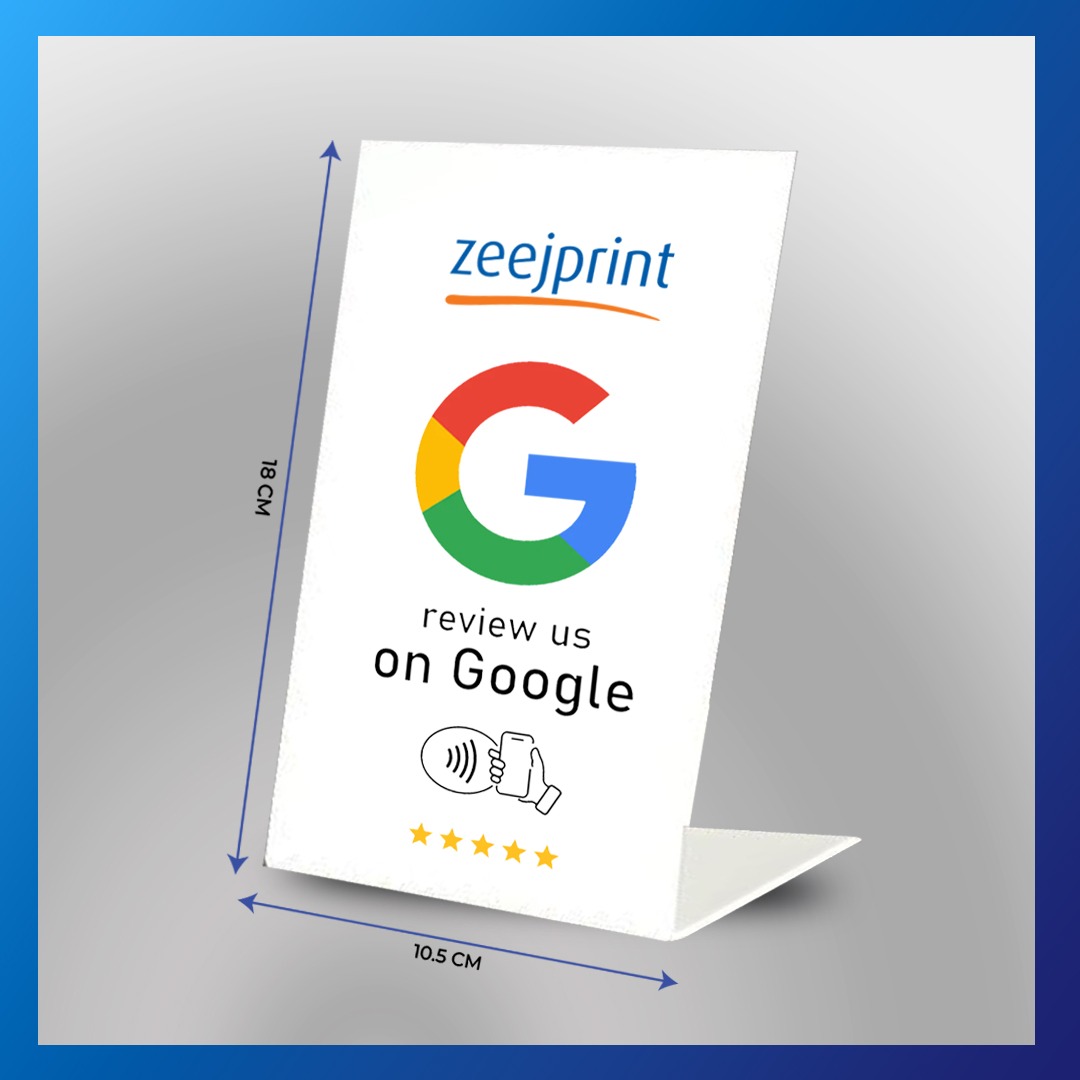 Acrylic NFC Display Stand L Shape