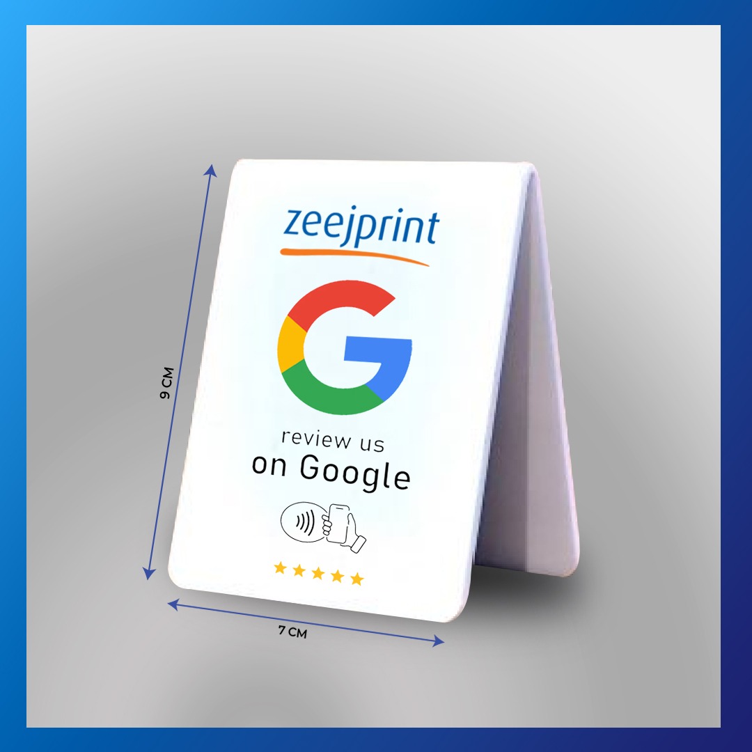 Acrylic NFC Display Stand V Shape