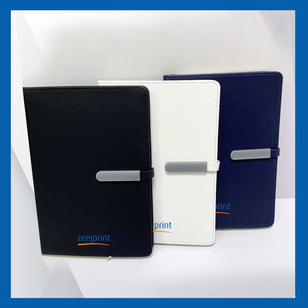 Notebook NTB12 A5 PU sewing With Long Magnetic Buckle