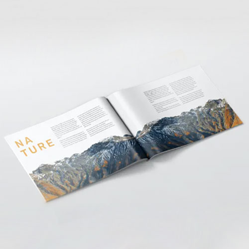 Booklet with Cover A4 Landscape - Digital